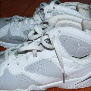 Must Go‼️ Unisex Used Air Jordan 7 Retro Pure Platinum. Read Description Below 👇